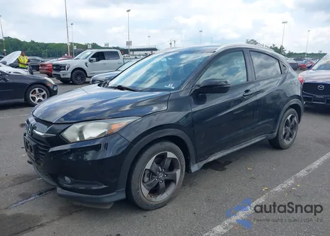 2018 Honda Hr-V Ex-L из США, поврежденный, VIN 3CZRU6H76JM709654